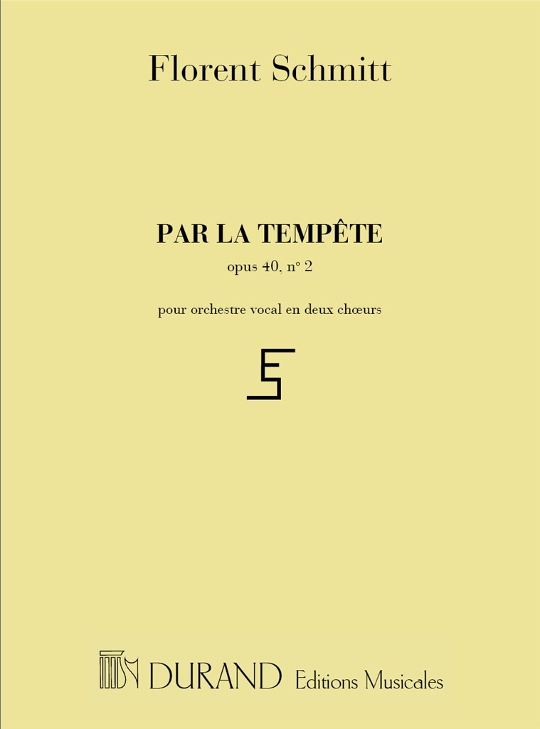Par La Tempete Choeur
